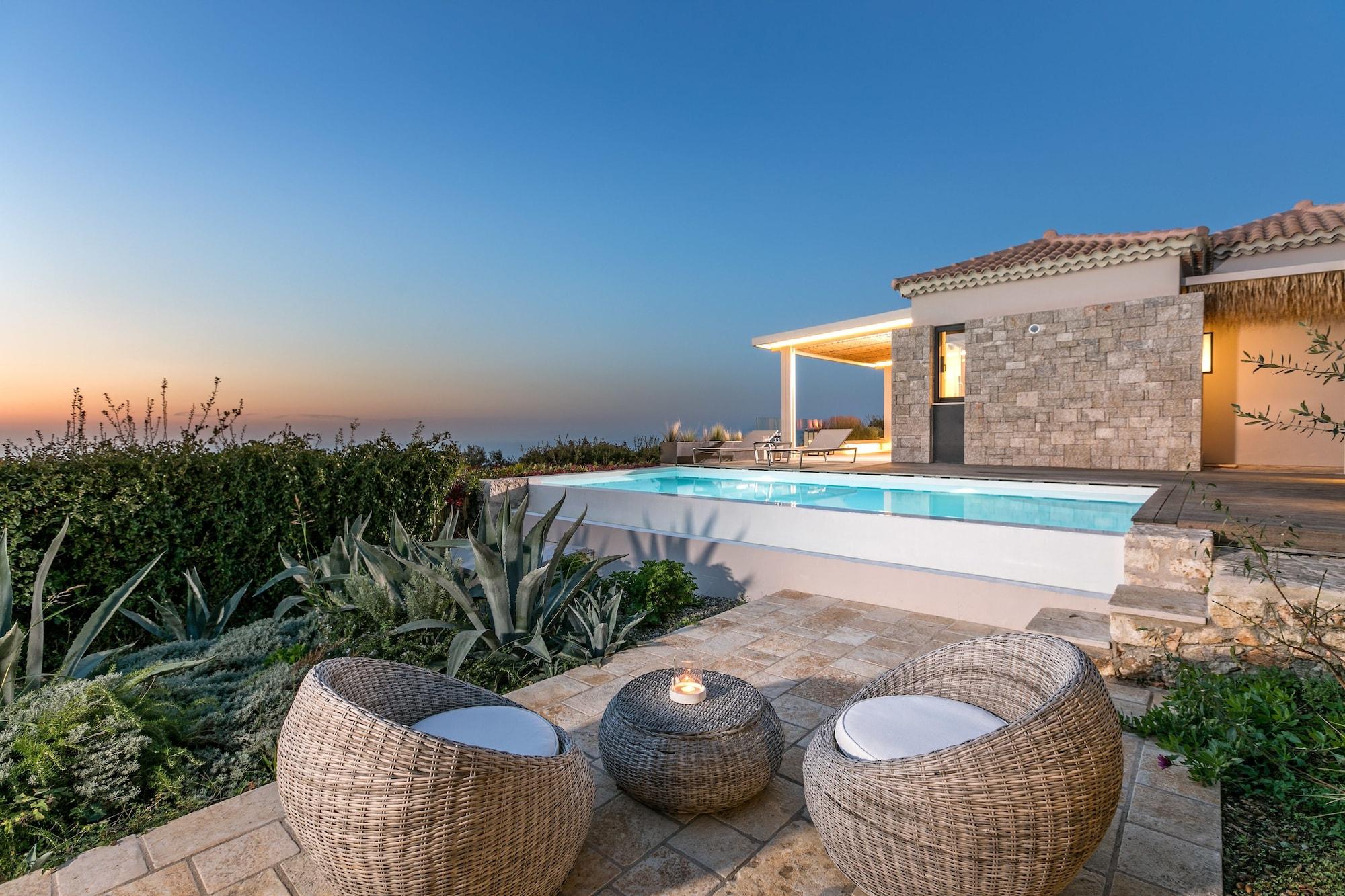 Art Blue Villas Tsoukaládhes Exterior foto